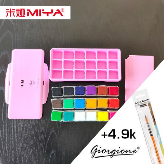 

Miya Himi Gouache 18 Warna Colors 30ml