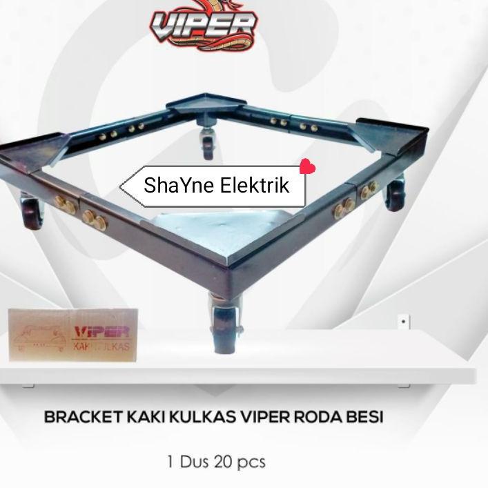 ✿ Besi Kaki Kulkas / Roda Kulkas / Tatakan Kulkas / Tatakan Mesin Cuci 1 Tabung Murah ➻