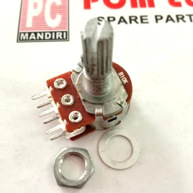 Potensio Stereo 10k 10 k A-Plus Original B10k pcmelektrob9090 Berkualitas