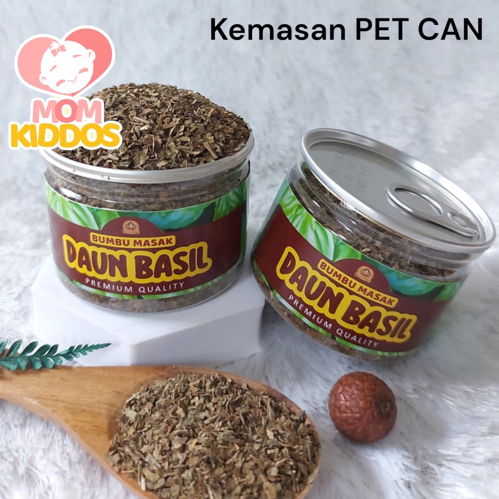

Bumbu Masak Daun Basil Kering Kualitas Premium (Kemasan PET CAN)