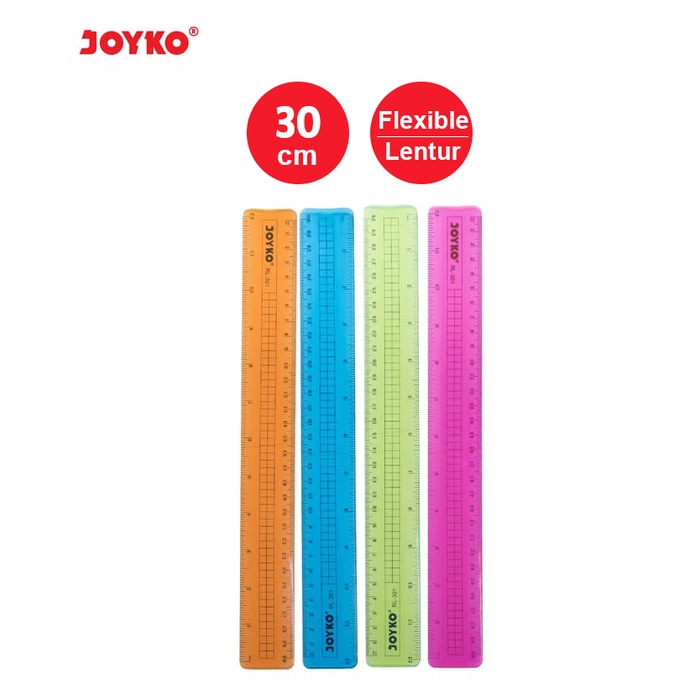 Flexible Ruler / Penggaris Lentur Joyko RL-301 / 30 cm / 30cm