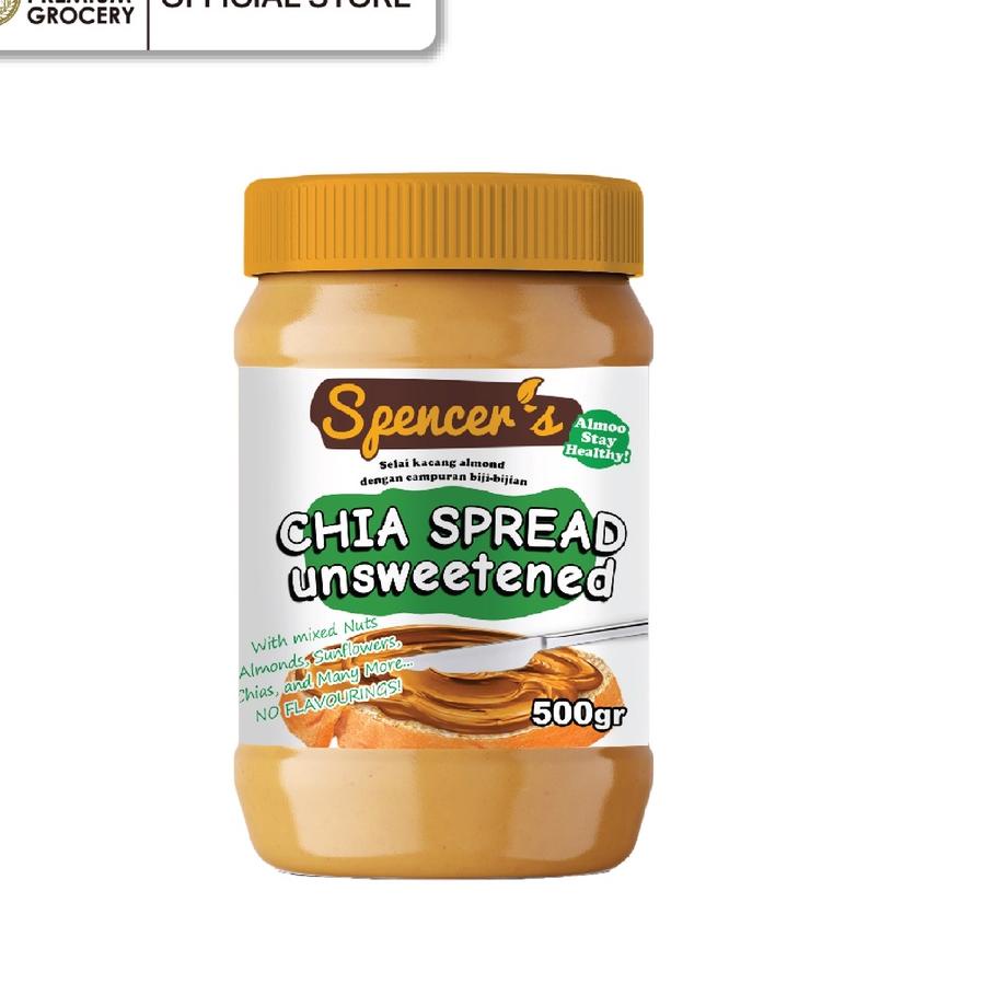 

™ Spencer's - Chia Spread Original Unsweetened (500g) ○
