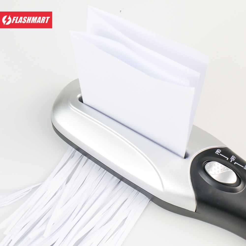 Flashmart Mesin Penghancur Kertas Handheld Paper Shredder A6 - SW502