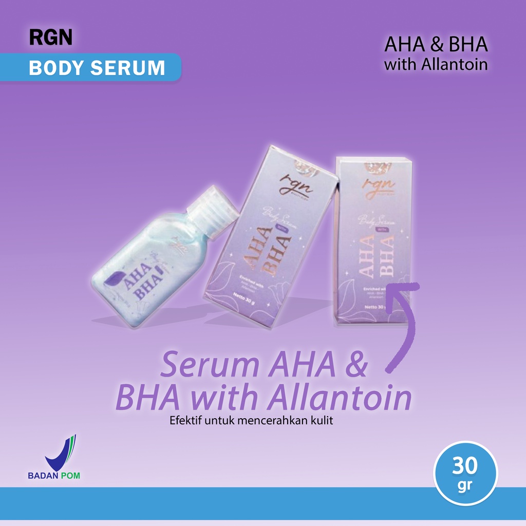 Body Serum With AHA - BHA Allantion RGN Whitening lotion Body Serum A3
