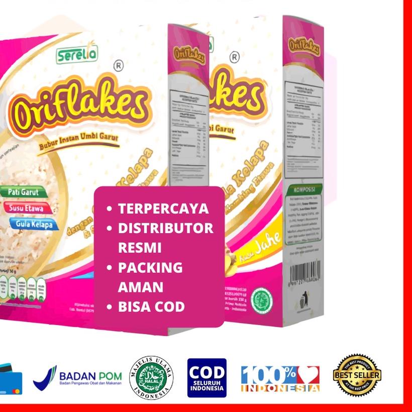 

♪ ORIFLAKES GASTRO Maag Asam Lambung Sereal Pati Umbi Garut 350 gram ➼