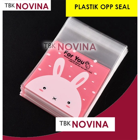 [10 PCS]  PLASTIK COOKIES BAG 10x10 / KANTONG PLASTIK OPP SEAL COOKIES BISKUIT