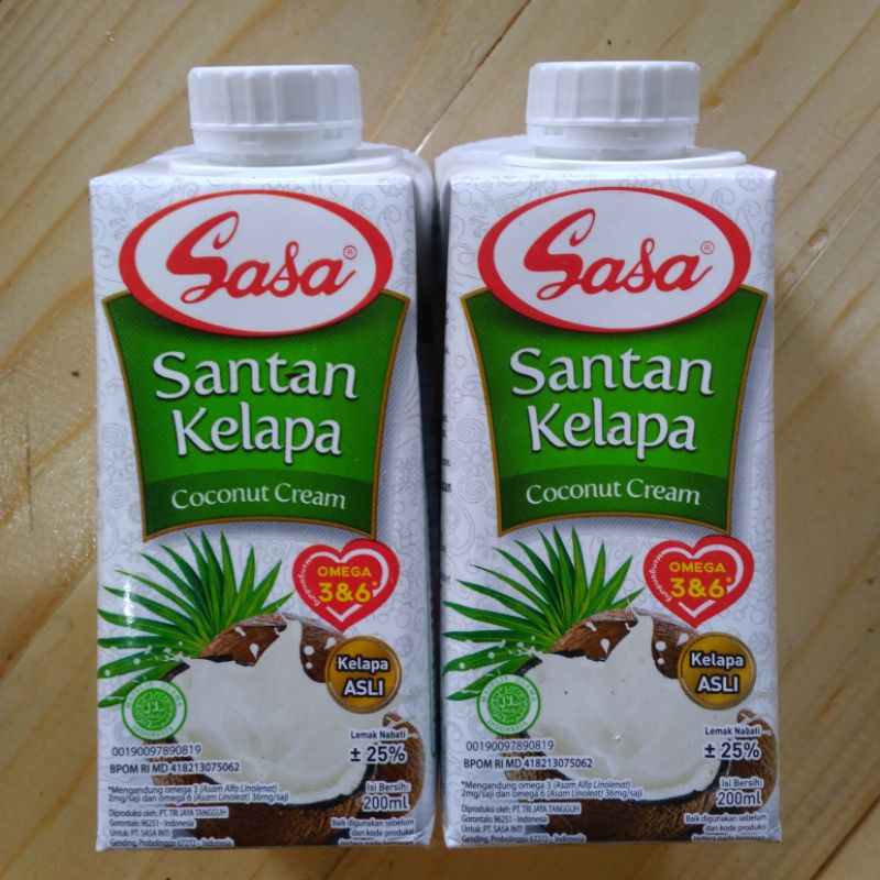 

Santan sasa kemasan 200ml