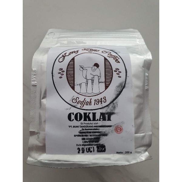 

BUBUK COKELAT/COKLAT KONG DJIE BELITUNG 500GR