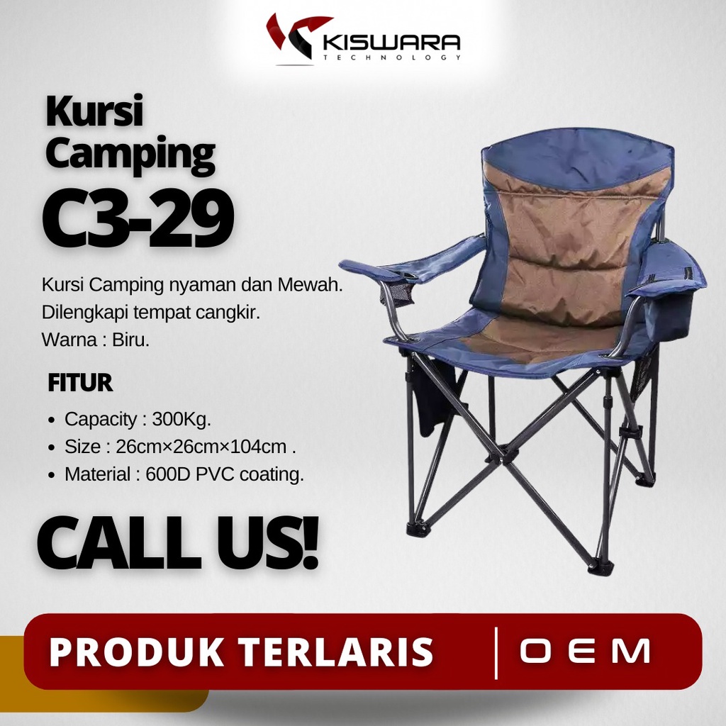 Kursi Ourdoor Camping XHXFC3-29 [Blue]