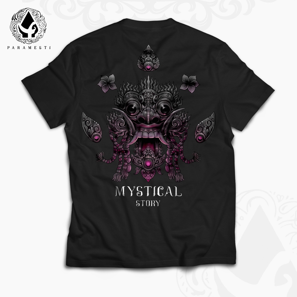 [COD] Kaos Barong Bali Rangda Mystical Story