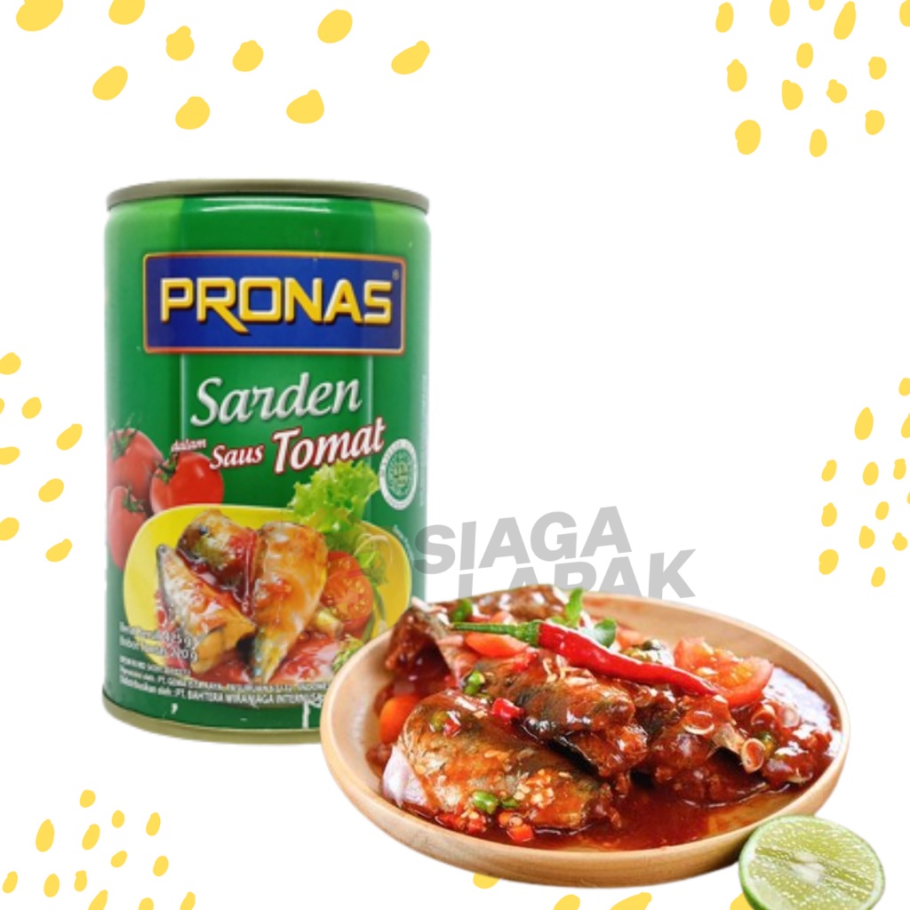 Pronas Sarden Saus Tomat Premium 155gr