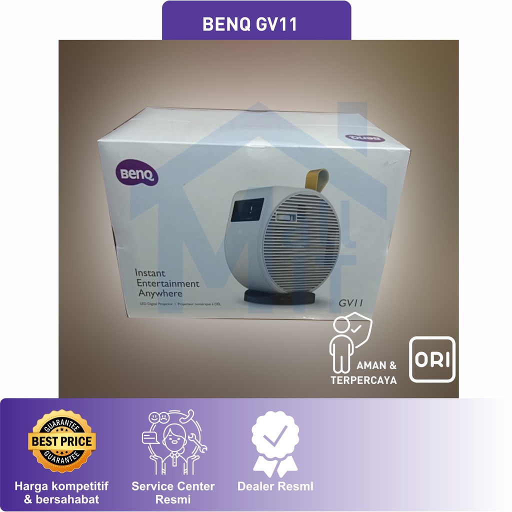 Proyektor BenQ GV11 GV-11 GV 11 Mini Portable ATV Bluetooth Speaker