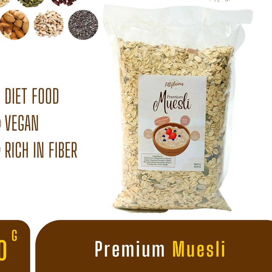 

♞ Fittylicious Muesli 500gr ❉