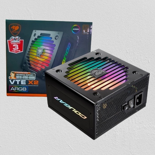 Cougar VTE X2 ARGB PSU750 80+ Bronze - Power Supply 750Watt