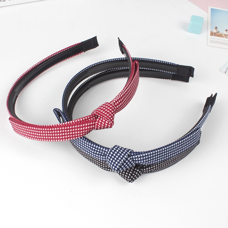 Bando Ikat Kepala Sederhana Korea Dengan Ide Layering Kain Gigi Ikatan Simpul Korea Jepit Rambut Wanita Dewasa Jepit Rambut Perhiasan Gua Bandana Hair Accessories