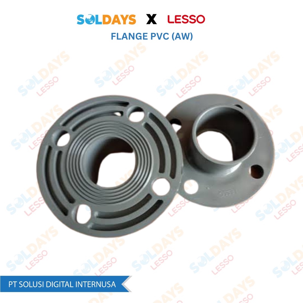 Lesso Flange PVC 2&quot; / Flange PVC 2 inch / Pipa PVC Fittings