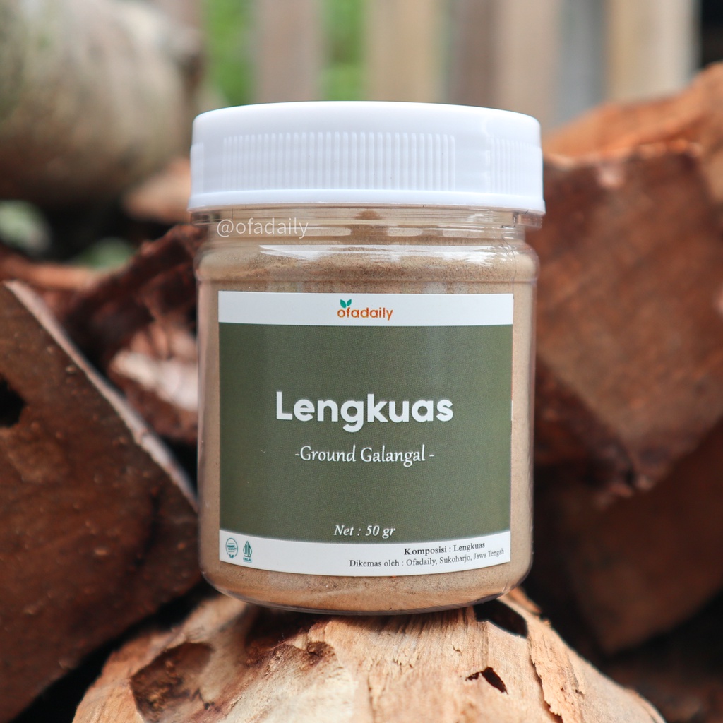 

Lengkuas Bubuk Rempah Ground Galangal - Bumbu Dapur 50 gr - Ofadaily