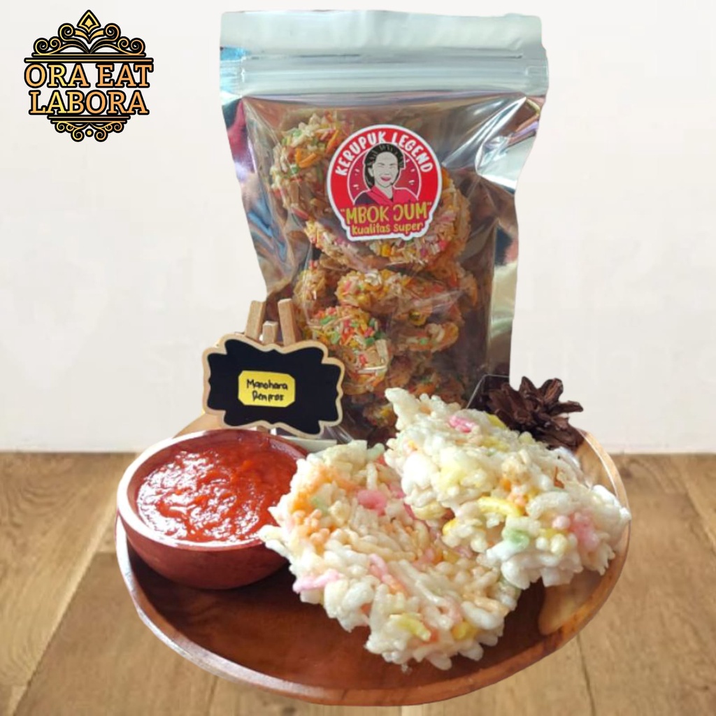 

Kerupuk Mentah Krupuk Kering Kerupuk Gandrong Rengginang Warna Kerupuk Manohara Pelangi Warna Kualitas Premium - Ora Eat Labora