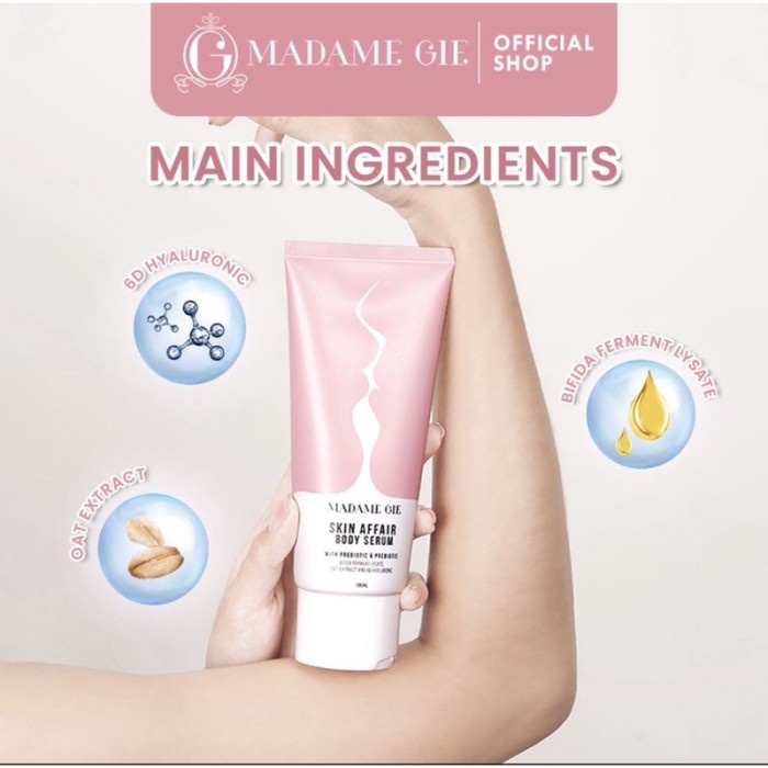 Madame Gie Skin Affair Body Serum - Skin Booster Hydrating &amp; Calming Your Skin