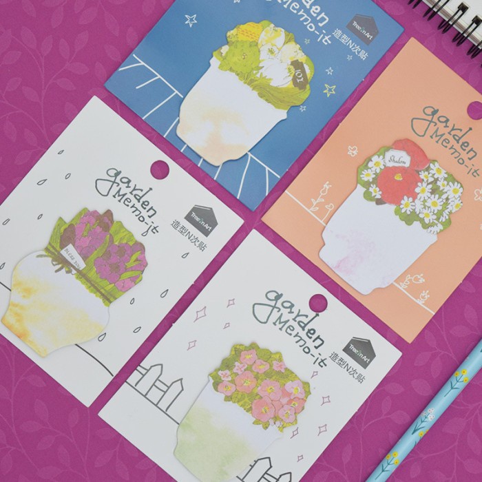 

jokojawaning Mini Garden Memo-it Post-its Notes Tempel