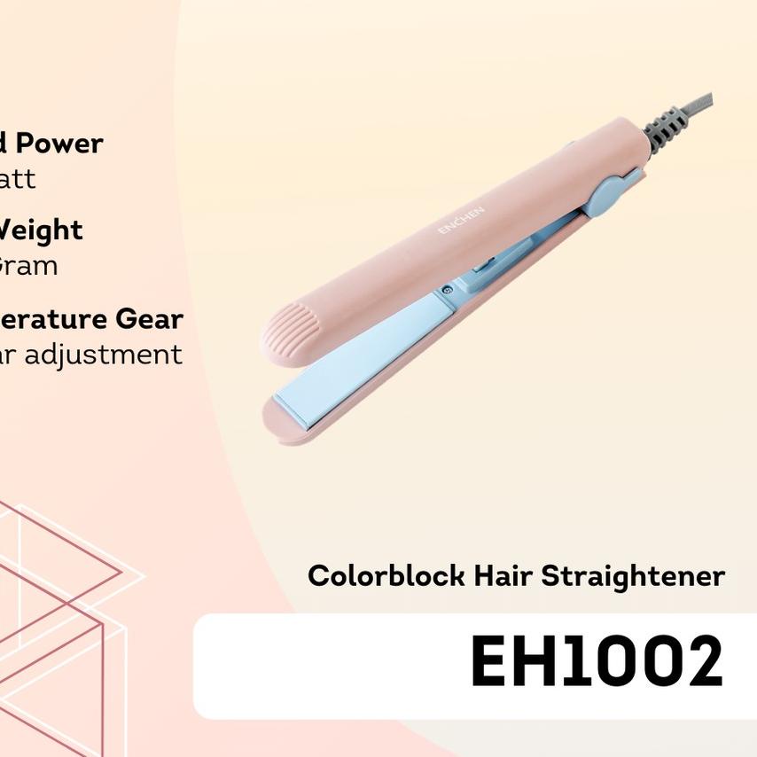 ☀ Enchen EH1002 Colorblock Hair Straightener/Catokan Rambut ❉