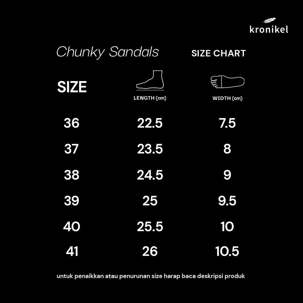 KRONIKEKL DISNEY B&amp;W CHUNKY SANDALS WHITE