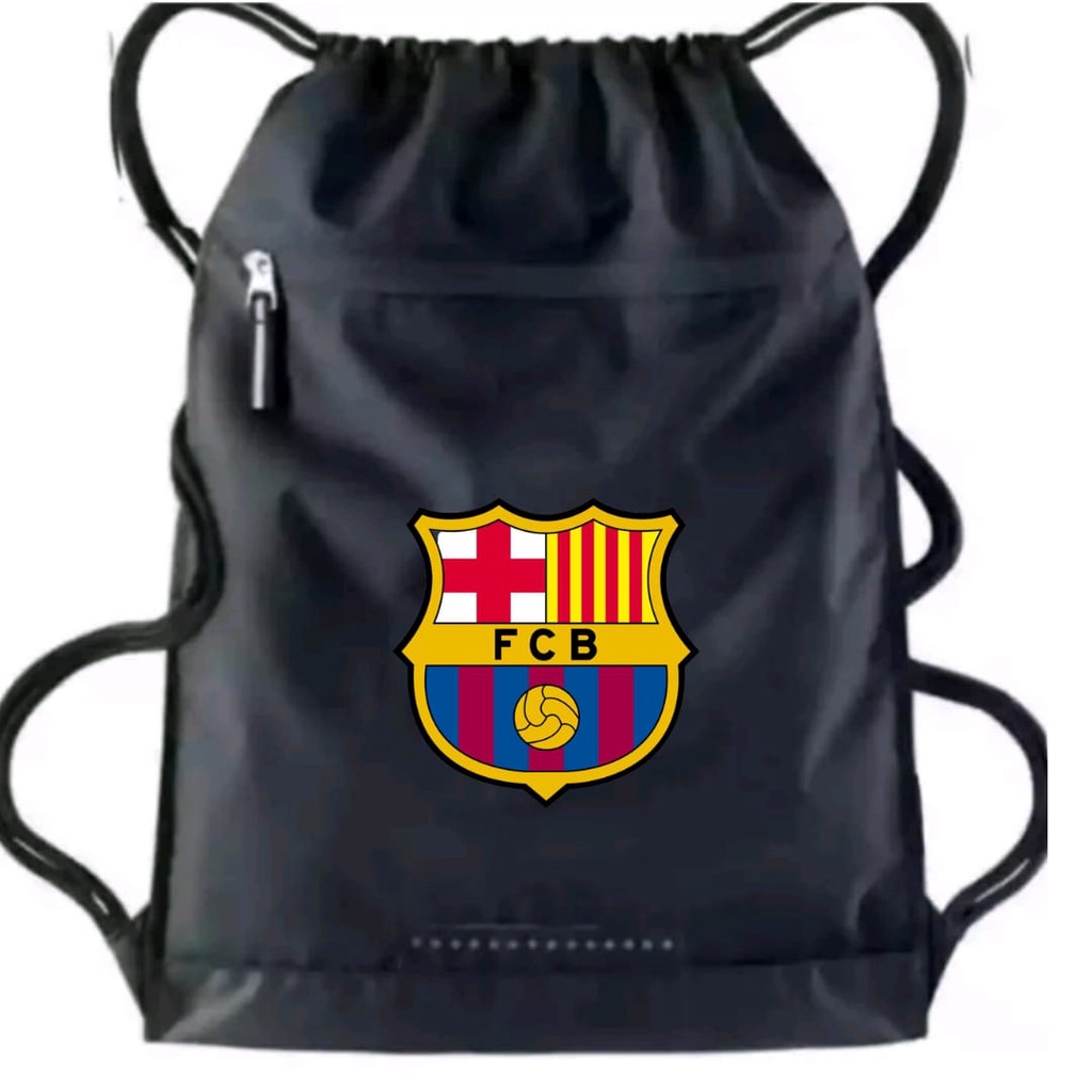 Tas Serut Gymsack Barcelona - Tas serut Waterproof Olahraga Vpd Sepak Bola - Tas serut Anti Air selempang