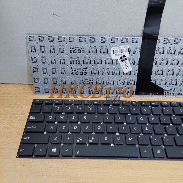 Keyboard Laptop Asus A550 X550 A550D A550Dp X550D X550Dp X550C X550Z Hitam -HRCB