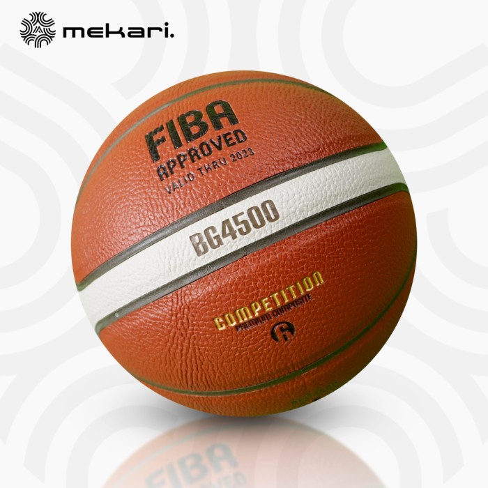 BOLA BASKET MOLTEN B6G4500 (INDOOR/OUTDOOR) FIBA APPROVED (2019)