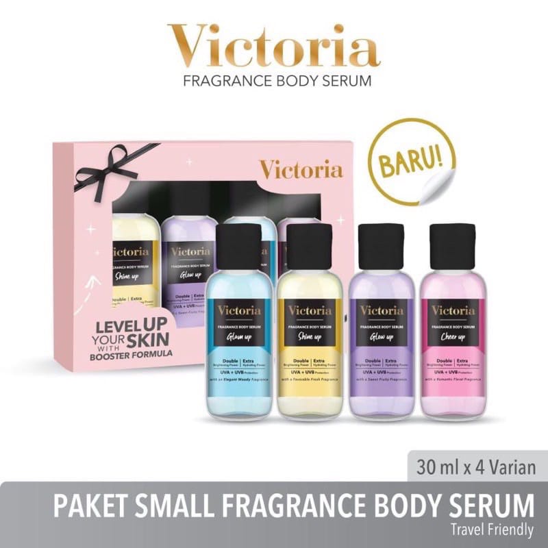 Victoria Paket Small Fragrance Body Serum Travel Friendly 30ml