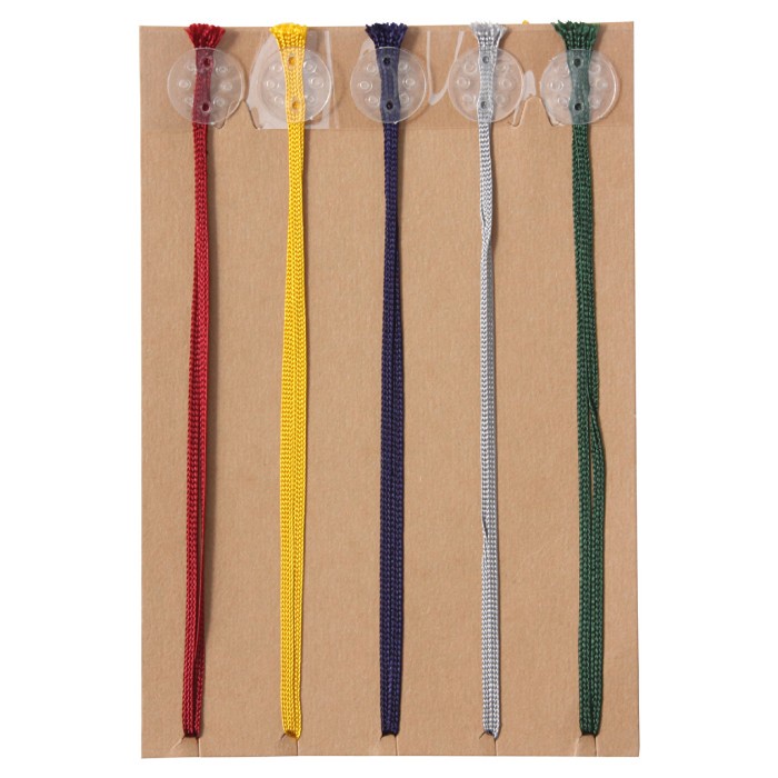 

Terlaris Bookmarks Seal 5 Colour Muji Pembatas Buku