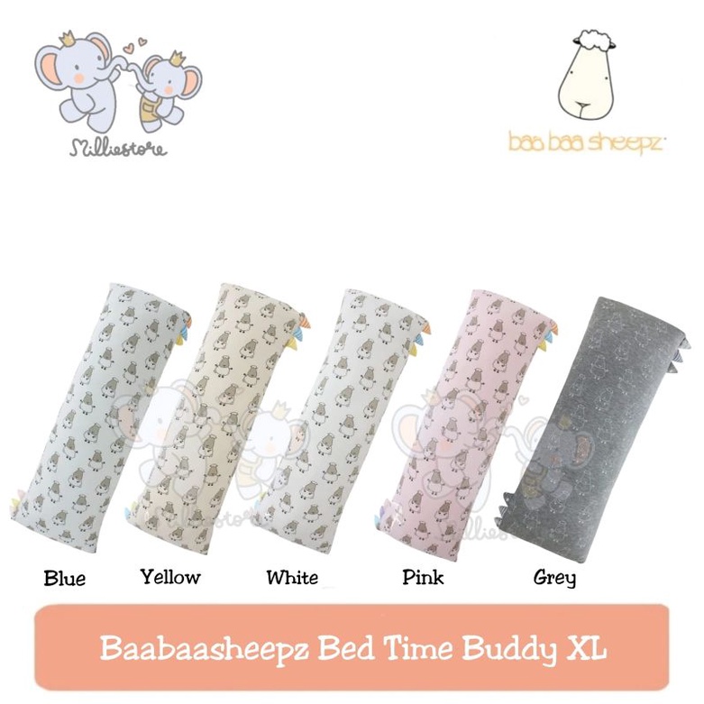 BAABAASHEEPZ BedTime Buddy (Upgraded Version) -  Xtra Large / XL / Adult Buddy | Bantal Guling Dewasa