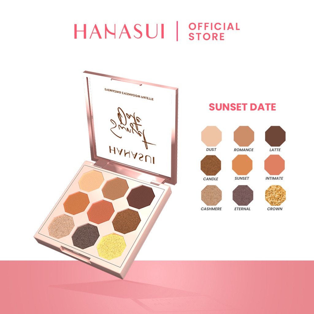 New Product By Hanasui !!! Hanasui Eyemazing Eyeshadow Pallate