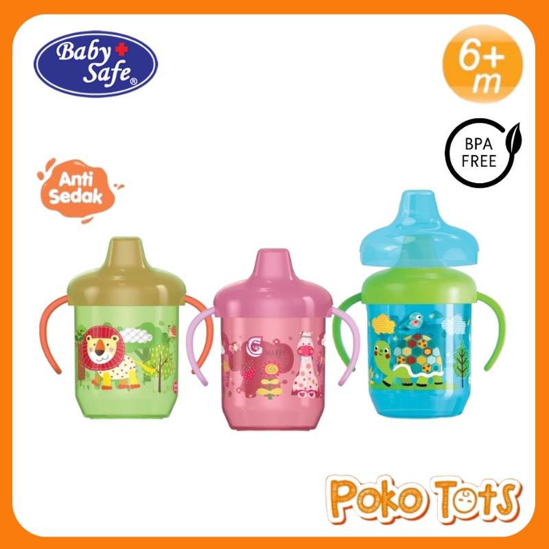 Baby Safe Training Cup Spout 260ml Botol Minum Anak