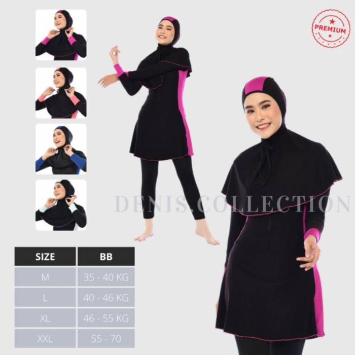 Baju Renang Wanita baju renang wanita muslimah remaja dewasa baju renang perempuan syar`i - Ungu, M(N0M7) Swimsuit Wanita Big Size Swimsuit Wanita Baju Renang Cewek Bikini Baju Renang Wanita Gaya Korea ORIGINAL Swimsuit Set Baju Renang V4Q8 Baju Renang Ro