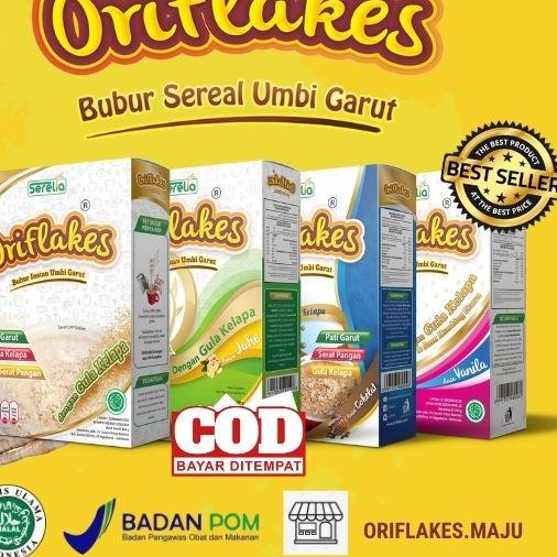 

♗ ORIFLAKES SOLUSI MAAG DAN ASAM LAMBUNG SEREAL UMBI GARUT 350 Gram ♧