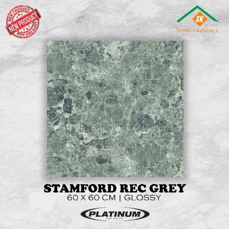 Keramik lantai 60x60 Stamford series / Platinum / kw-1 / glossy