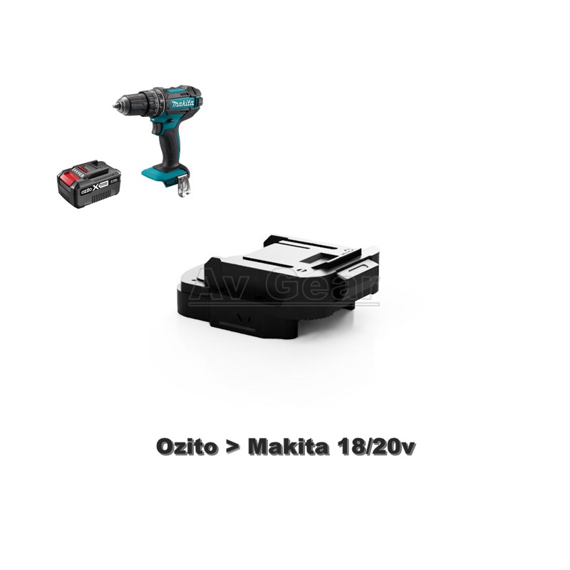 Adapter Makita / JLD | Ozito ke Makita 18v