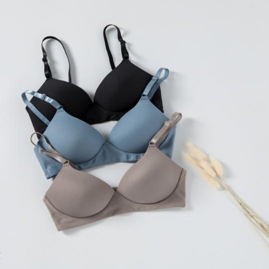 Terlaris (Tersedia Cup B Dan Cup C) Felancy Seamless Bra 071-1012 Black