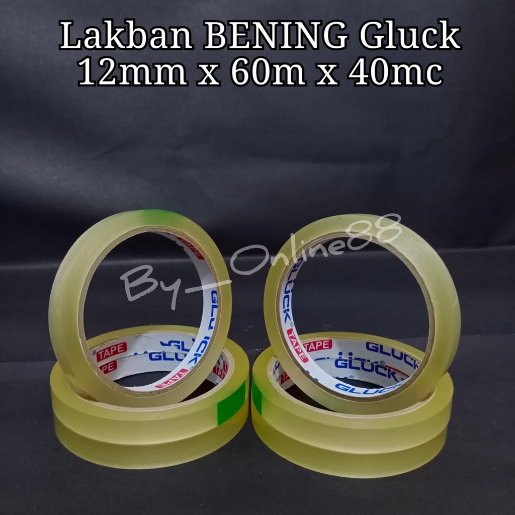 

Lakban BENING Gluck 12MMx55Mx40MC