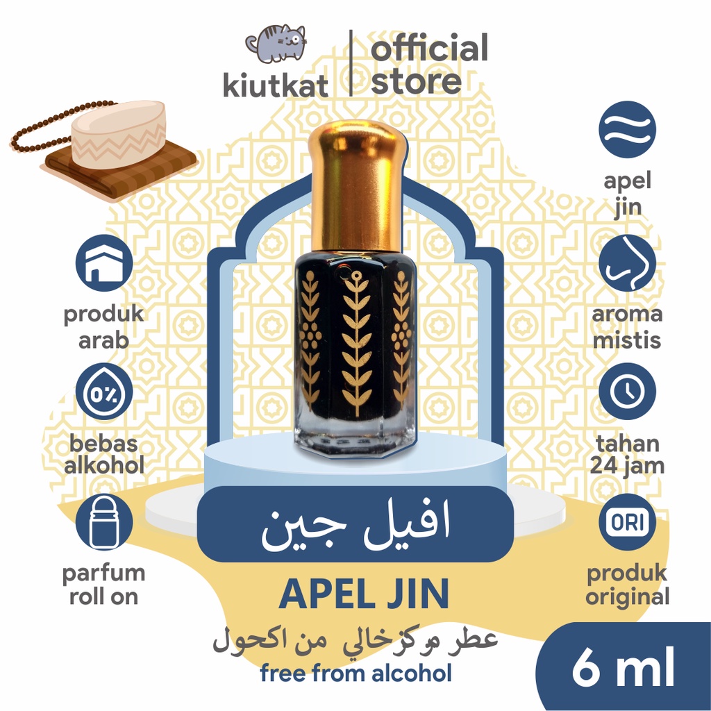 [ MISTIS ] APEL JIN Original - Roll On 6ml NON ALCOHOL