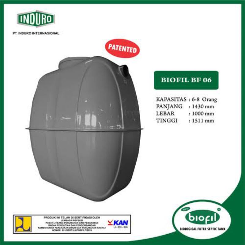 Septic Tank Biofil / Tangki Septic Biofil BF 06 AT