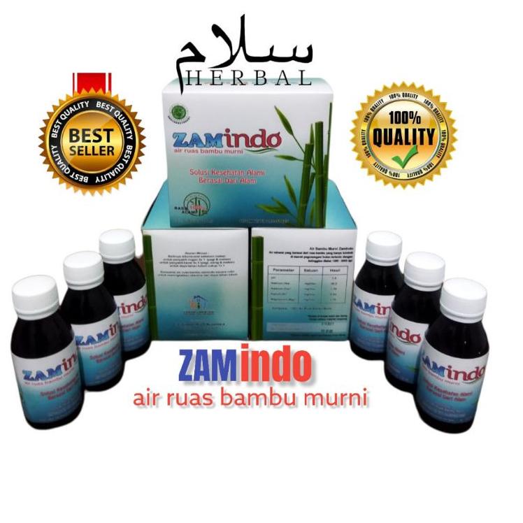 

♩ Zamindo Air Ruas Bambu Murni Asli Original Produk ○