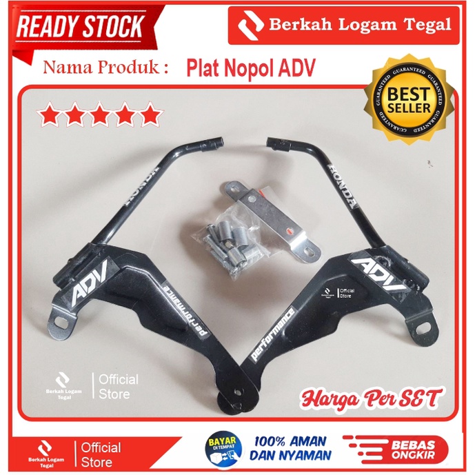 BRACKET PLAT NOMOR ADV 150 Dudukan plat nomor Honda ADV 150