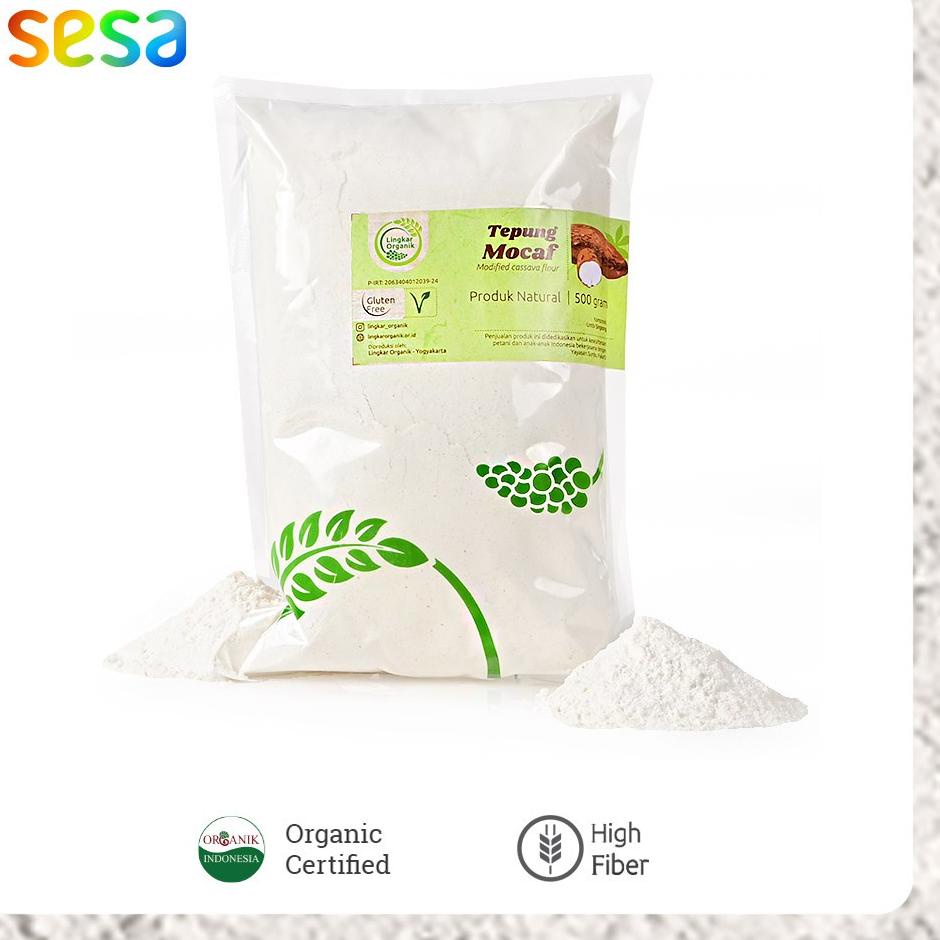 

Hemat Keras Tepung Mocaf Lingkar Organik 500 g
