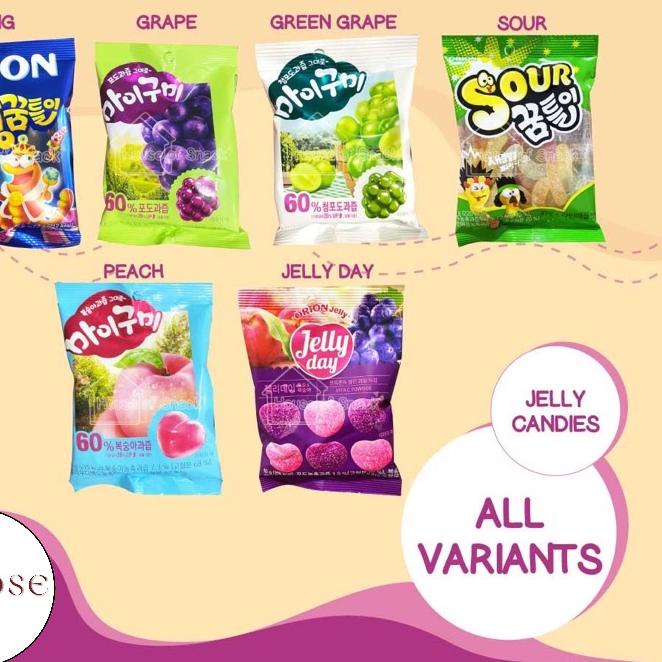 

۝ Orion Korea Jelly Candy Permen Jelly ☇