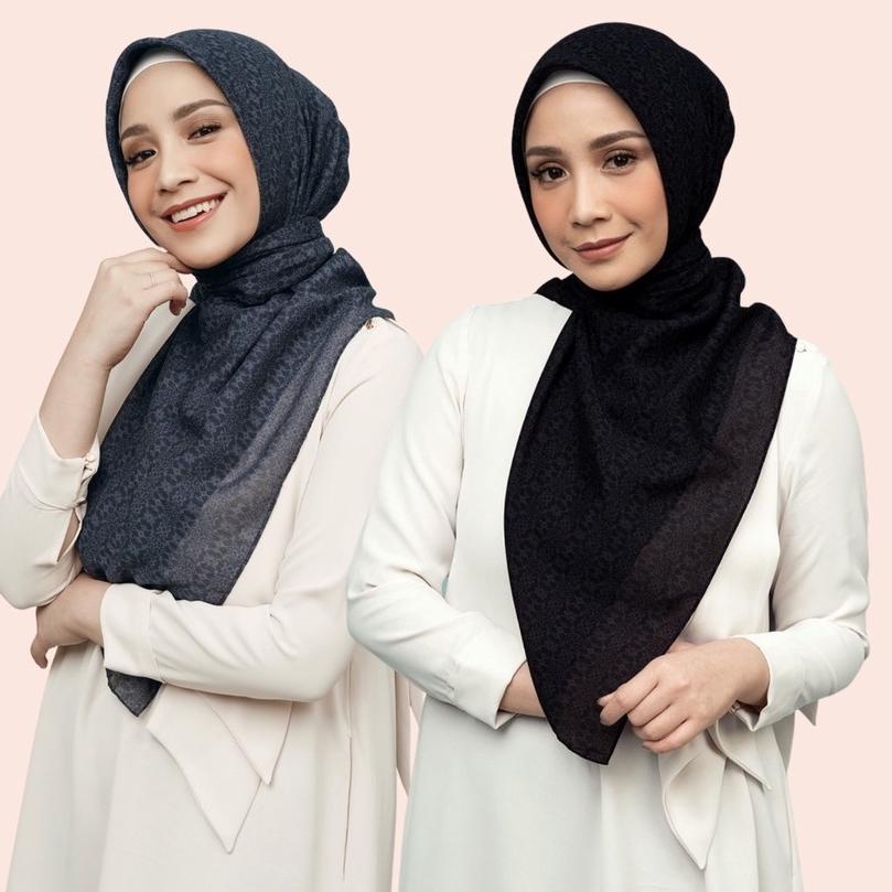 REKOMENDASI Diario x Nagita Slavina - Ultrafine Winter Plain Scarf Kerudung Segi Empat