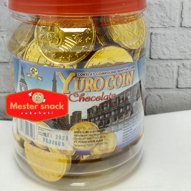 

✶ Yuro Coin Coklat Toples | Coklat Coin | Coklat Dollar | Coklat Dollar Toples | kue lebaran coklat | coklat kiloan | coklat lebaran ❇