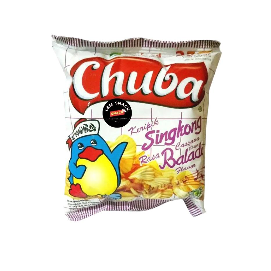 

Top Seller Ciki Chuba Keripik Balado/Ijo/Keju 1 Pack isi 20pcs @14gr