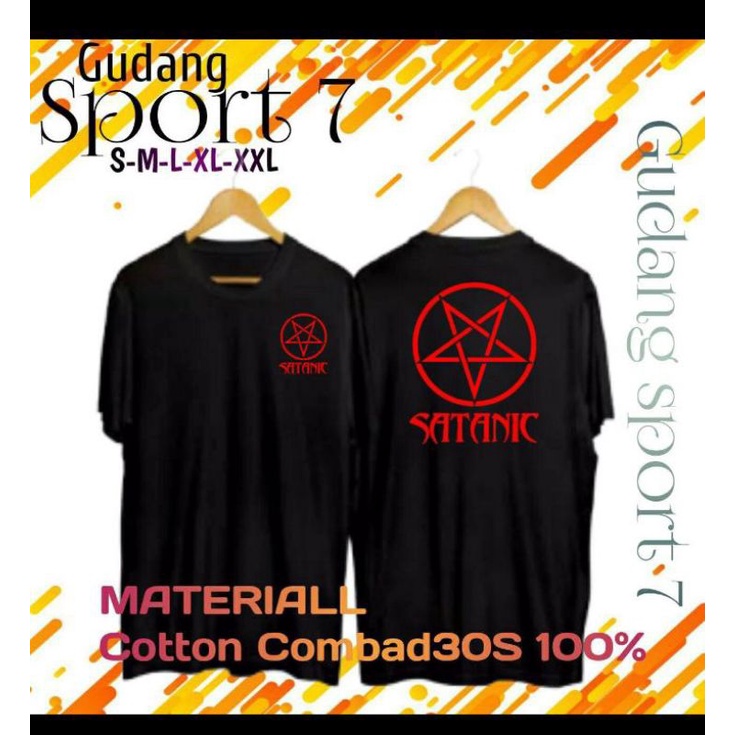 KAOS T-SHIRT SATANIC